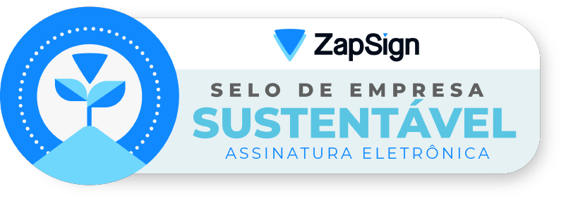 Selo de Sustentabilidade ZapSign